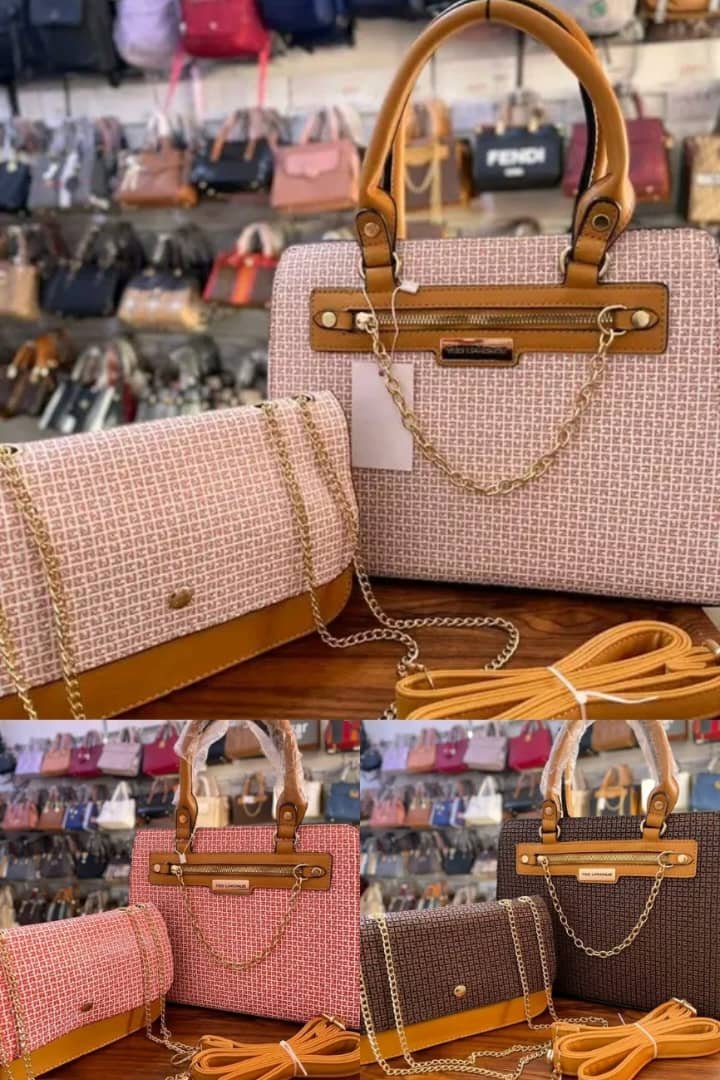 Sac 2 en 1 femme – Modèle élégant avec pochette assortie